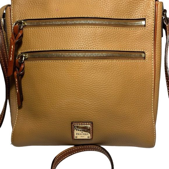 Dooney & Bourke Bags Dooney And Bourke Triple Zip Peyton Leather Crossbody Bag Poshmark